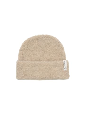 Marc O'Polo Bouclé-Strickmütze in rocky grey melange