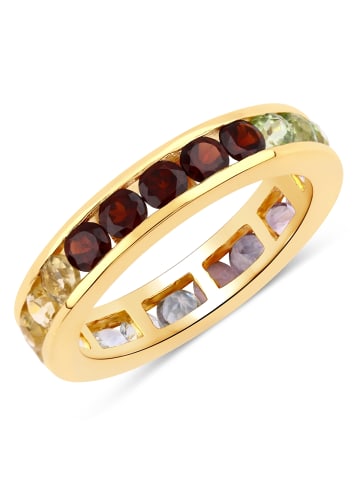 Rafaela Donata Ring Sterling Silber gelbvergoldet Edelsteine multicolor in gelbgold