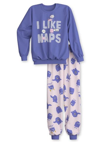 Calida Pyjama in violet storm