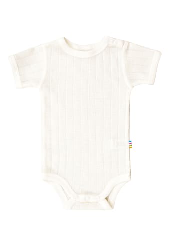 Joha Kurzarmbody Merinowolle/Seide in offwhite