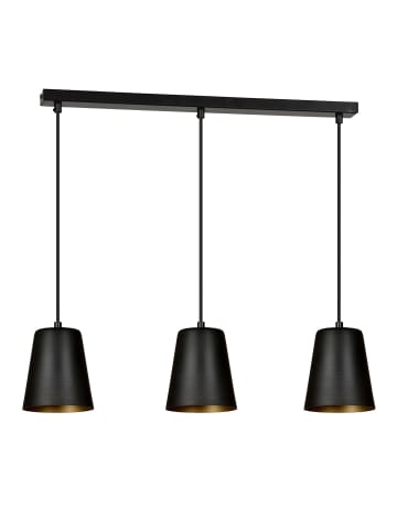 Licht-Erlebnisse Pendelleuchte (B)14 x (L)66 x (T)100 cm in Schwarz GoldSchwarz Gold