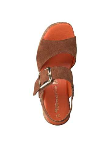 Tamaris Sandalette in CUOIO