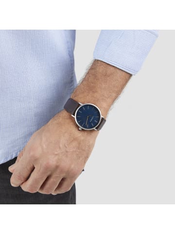 s.Oliver Armbanduhr Basic Leather in braun