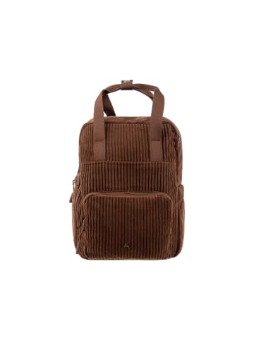 Prato SC15 zeitloser Rucksack aus Breitcord in mocha