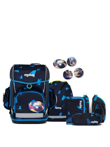 Ergobag Cubo Light - Schulranzen Set 6tlg. Modell 2025 (SternzauBär) in VerfolgBärjagd