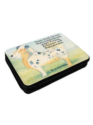 Mr. & Mrs. Panda Federmappe Hund Australien Shepherd Design mit ... in Weiß