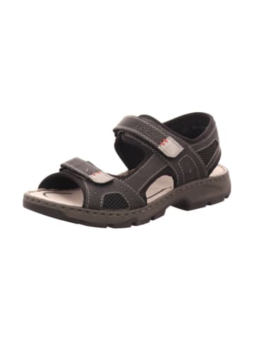 rieker Herrensandalette Trecking FSK Herren Sandalen in  Schwarz