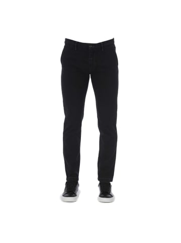 Trussardi Jeans Schwarz Baumwolle Herren Hose