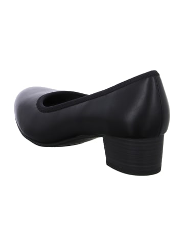 Jana Flache Pumps in Schwarz