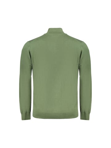 NORWAY 1963 Grün Baumwolle Herren Strickjacke