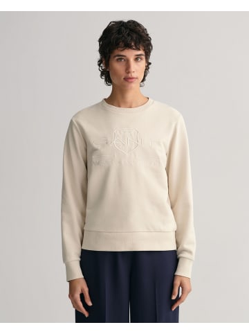 Gant Sweatshirt in Putty