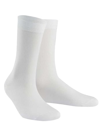Wilox Herren Socke Wilox Gold Premium Modal weiss