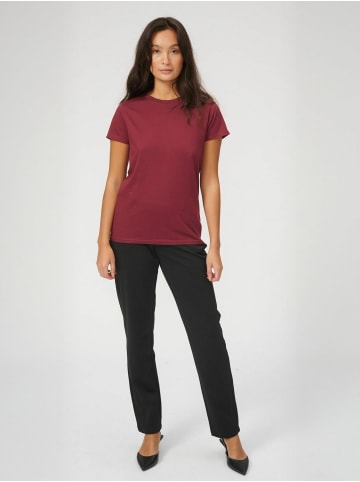 TeeShoppen T-Shirt Basic in Bordeaux