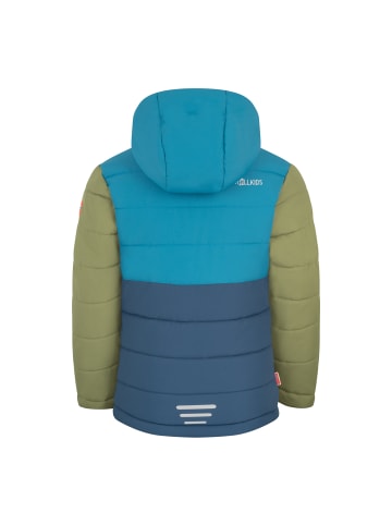 Trollkids Ski-/ Snowboardjacke Hemsedal XT in dark marine/pine green