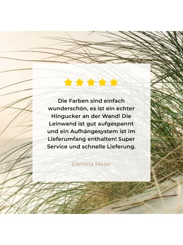 MuchoWow Leinwand bilder Sanddünen (BxH)