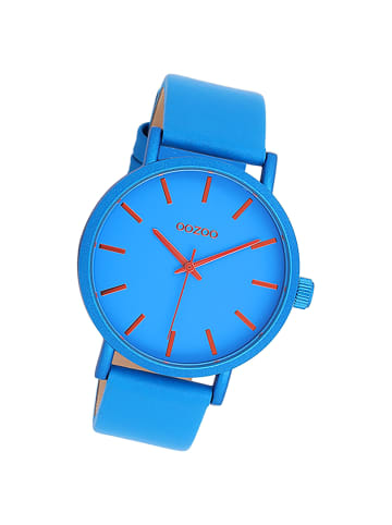 Oozoo Armbanduhr Oozoo Timepieces blau groß (ca. 42mm)