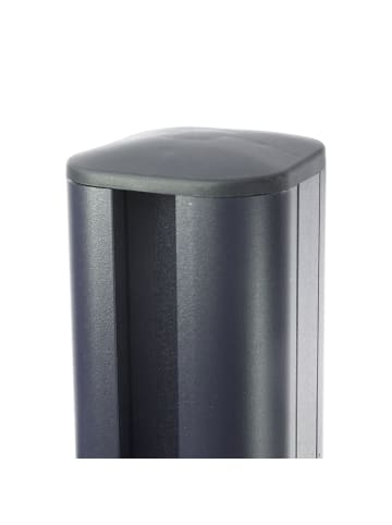 MCW Alu-Pfosten Savoie für WPC-Zaun, 240cm, grau