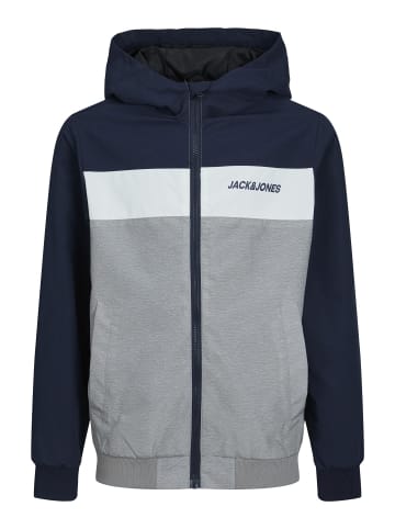JACK & JONES Junior Softshell Jacke in Navy Blazer 1
