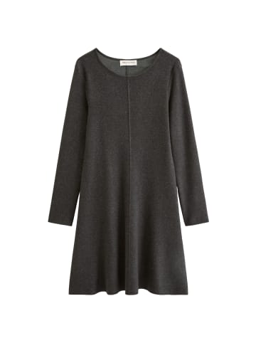 Jerseykleid flared in Dark Graphite Melange