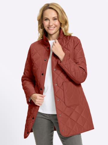 Sieh an! Longjacke in rotbraun