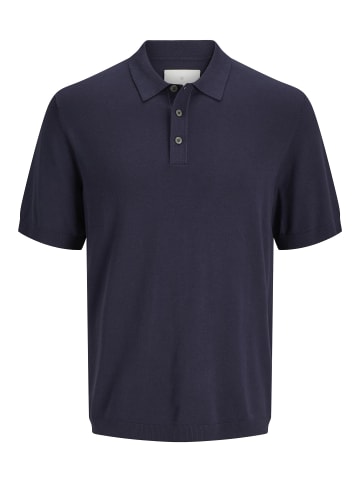 Jack & Jones Gestricktes Polo in Night Sky