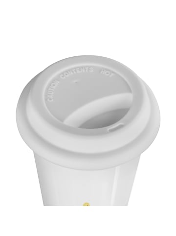 Mr. & Mrs. Panda Kaffeebecher To Go Beste Freunde Zitrone ohne S... in Weiß