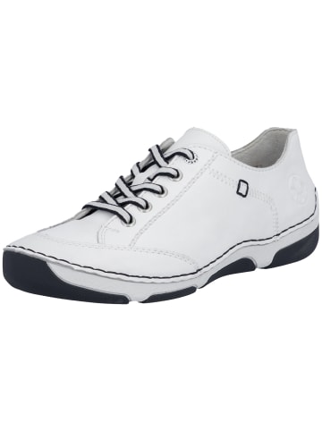 rieker Schnürschuh in weiß