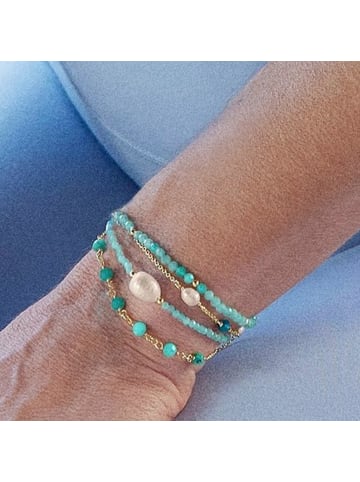 Luxenter Armband Athat mit 18 Karat Gelbgold-Finish-ATHAT