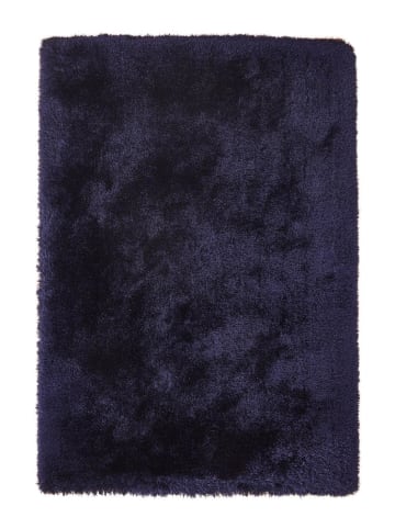 Kayoom Hochflor Teppich Cosy 410 in blau - rechteckig