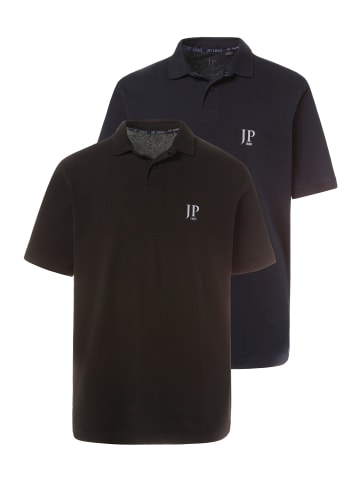 JP1880 Poloshirt in schwarz