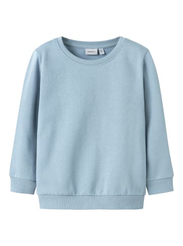 name it Sweatshirt  O-Neck NMNSELI LS SWE BRU in dusty blue