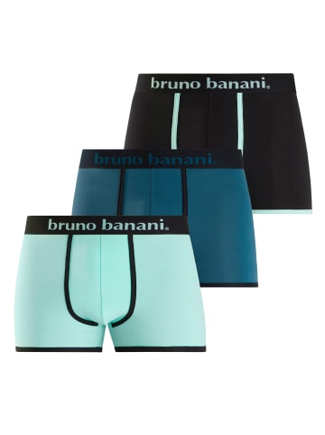 Bruno Banani Boxer in blau, petrol, schwarz