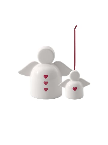 like. by Villeroy & Boch 2-tlg. Schutzengel-Set Sending Love With Love in Weiß – in weiß