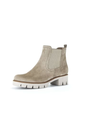 Gabor Fashion Chelsea Boots in beige