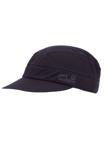 Jack Wolfskin Accessoires Bahia Texapore Base Cap Wetter in Schwarz