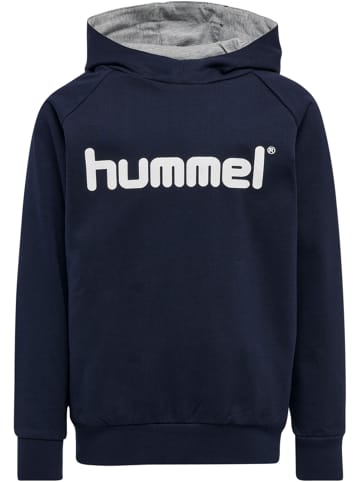 Hummel Hummel Cotton Kapuzenpullover Hmlgo Multisport Kinder Atmungsaktiv in MARINE