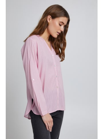 b. young Langarm - Hemd BYFABIANNE Regular fit in Mauve Mist Mix