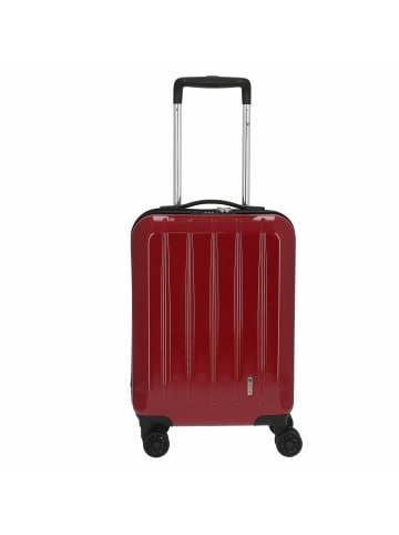 Check.In London 2.0 - 4-Rollen-Trolley 50 cm in beere