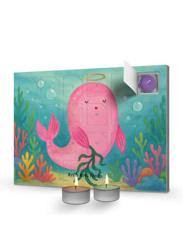 Mr. & Mrs. Panda adventskalender mit kerzen Sternzeichen Jungfra... in Weiß