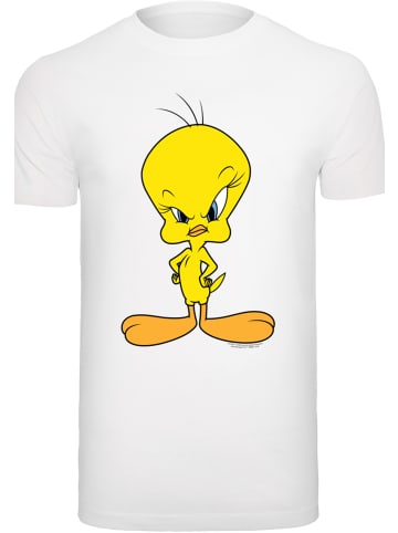 F4NT4STIC T-Shirt Looney Tunes Angry Tweety in weiß