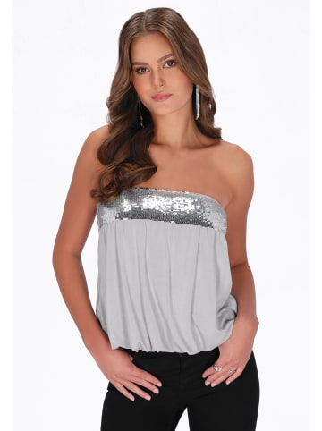 myMo at night Women Top in grey