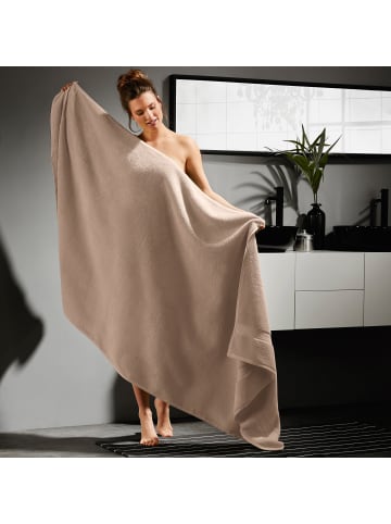 Erwin Müller Velours-Frottier Liegetuch XXL Friedrichshafen in sand