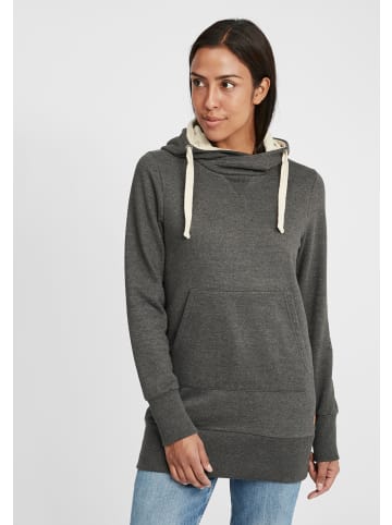 Oxmo Kapuzensweatshirt OXJenny in Grau