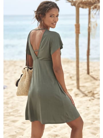 s.Oliver Jerseykleid in khaki