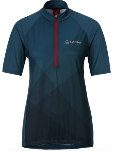 Löffler Fahrradtrikot HR. BIKE-TRIKOT ROCKS in Blau