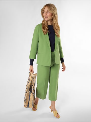 Zero  Hose mit Leinen-Anteil in erbse