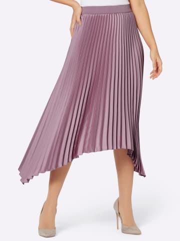 creation L Plisseerock in mauve