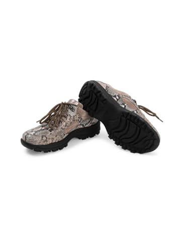 VITAFORM Softnappaleder Trekking in snake/taupe