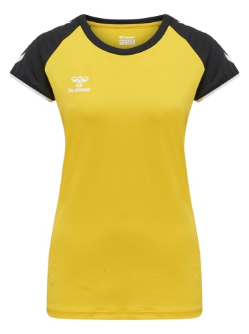 Hummel Hummel T-Shirt Raglanärmel Hmlcore Damen in BLAZING YELLOW