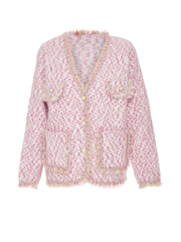 faina Women Cardigan in Pink Mehrfarbig